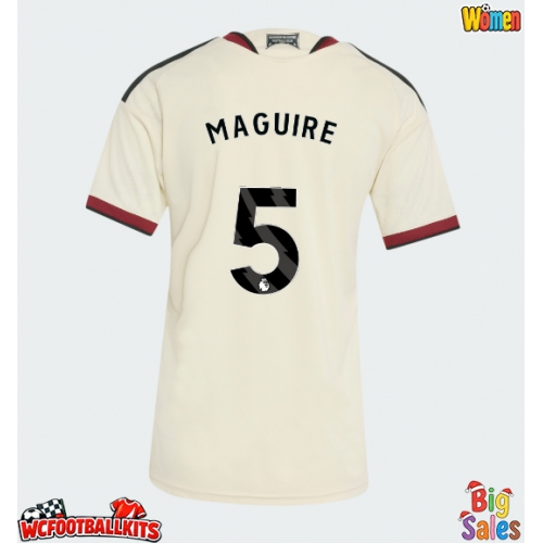 Manchester United Harry Maguire #5 Replica Third Stadium Shirt for Women 2026-27 Short Sleeve